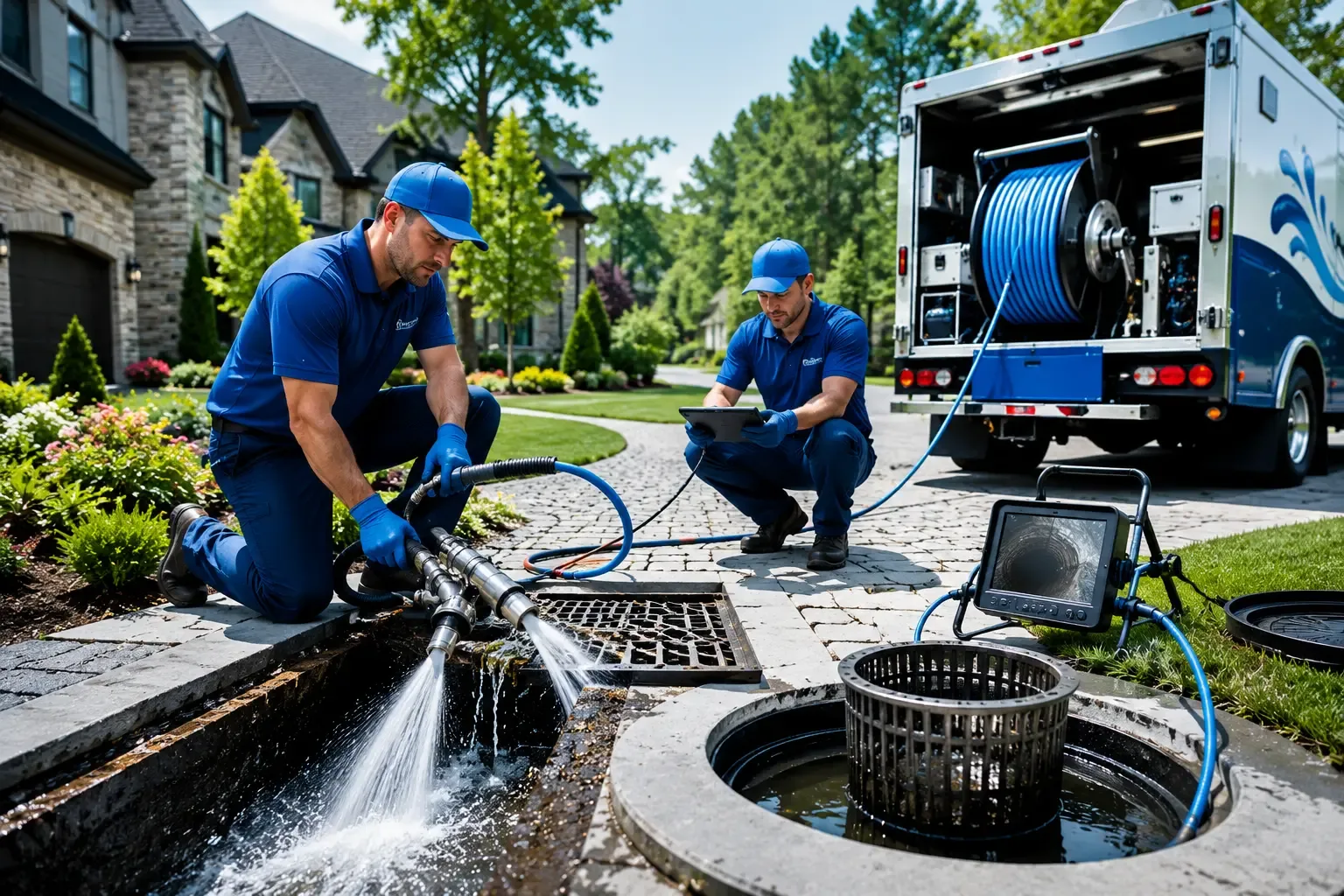 Local outdoor drain cleaning professionals in Lewisville, IN